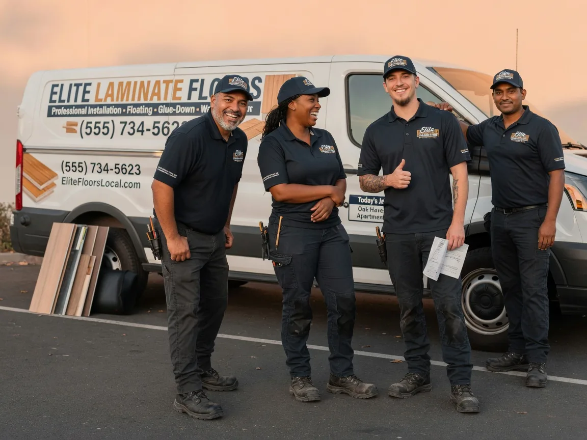 Laminate flooring installation company in Delmar, IA